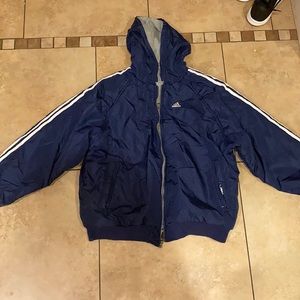 Double sided adidas jacket